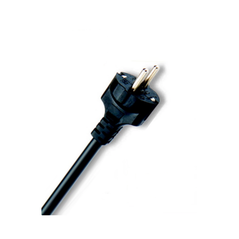 Connection cable 2 meters with white plug H05VV-F 3x1.5 mm²