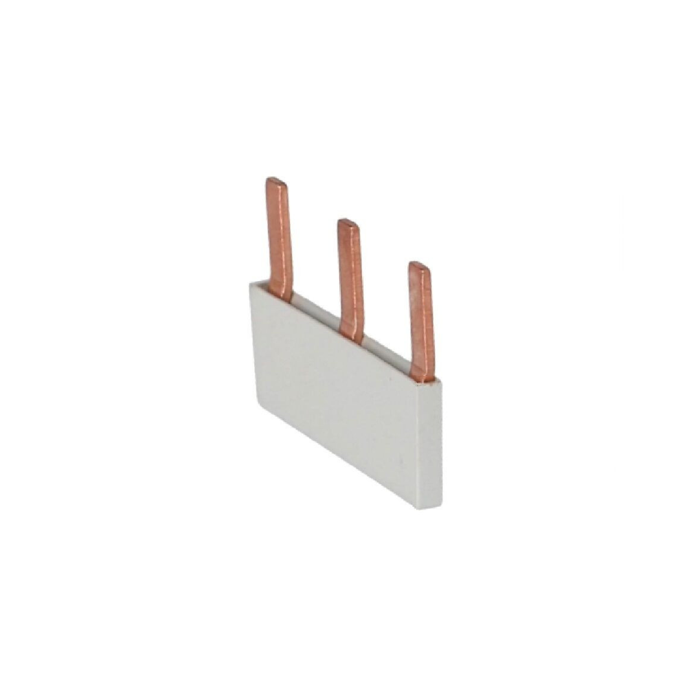 Kamrail pin 3x 1polig 1fase 17,8mm grijs SEP