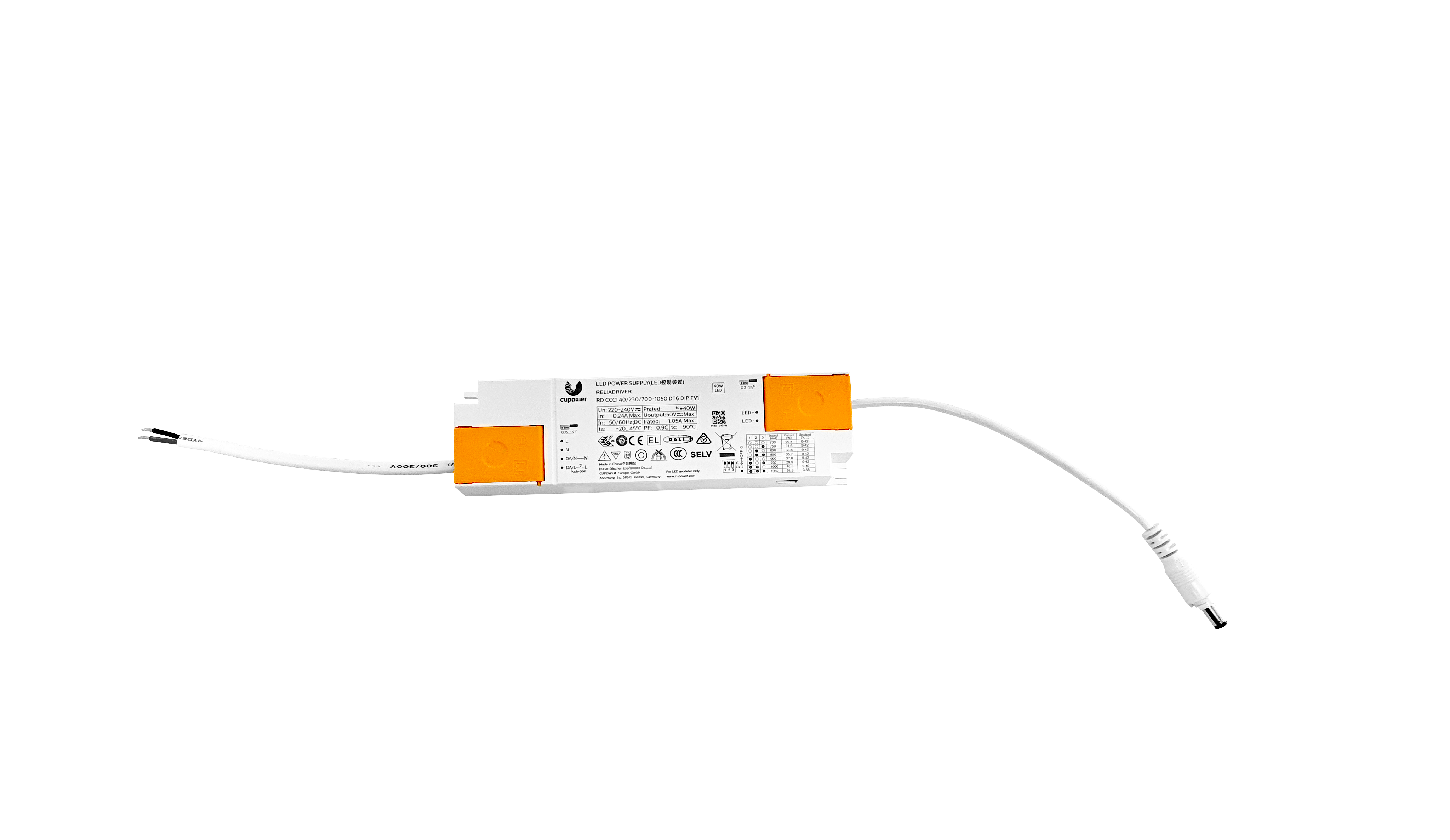 LED driver dimbaar Cupower 700-1050 mA Dali