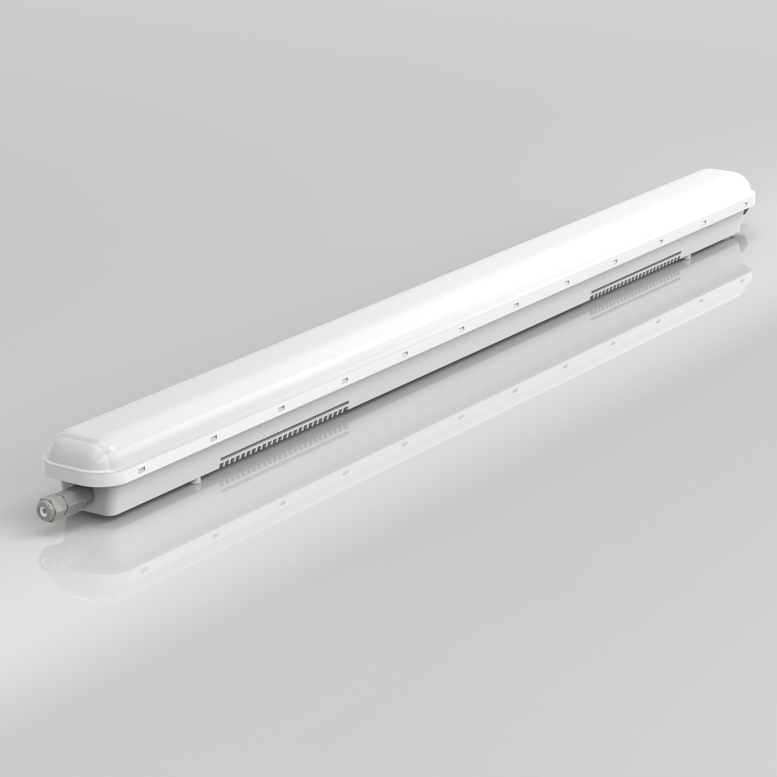 LED armatuur waterdicht 120cm 155 lm/W IK08