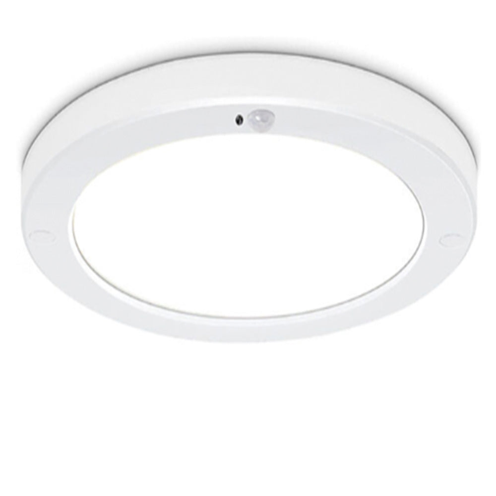 LED downlight 17,2 watt in/opbouw met PIR sensor en CCT switch