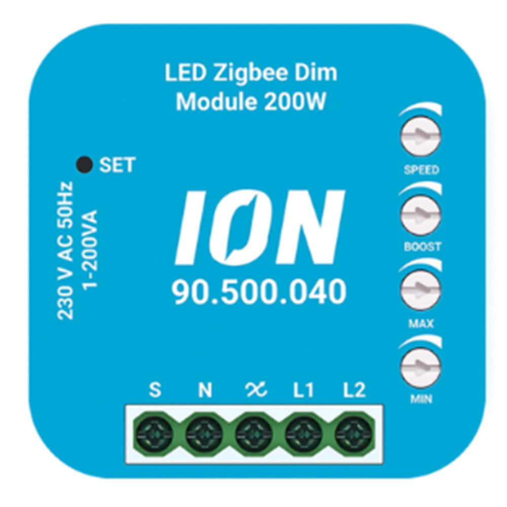 LED Zigbee Dim Module 200 W pulsdruk dimmer iON Industries
