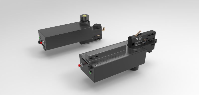 Noodverlichting 3-fase 3 Watt 5700K zwart