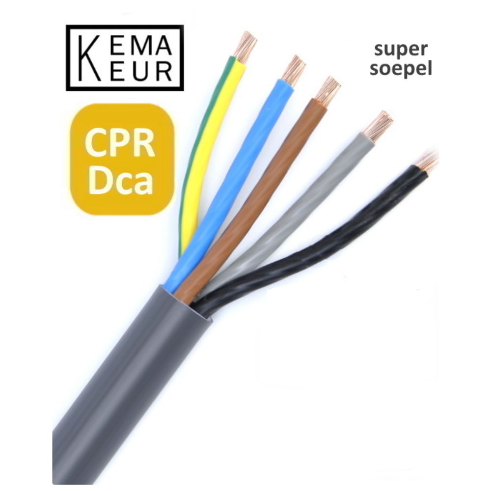 YMVK kabel supersoepel CPR Dca