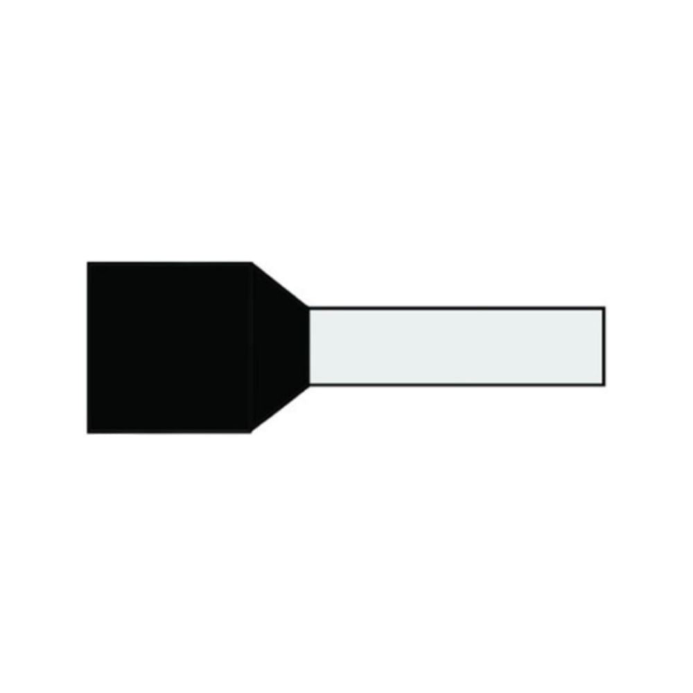 Adereindhuls 1,5 mm² zwart P 8mm 500 stuks