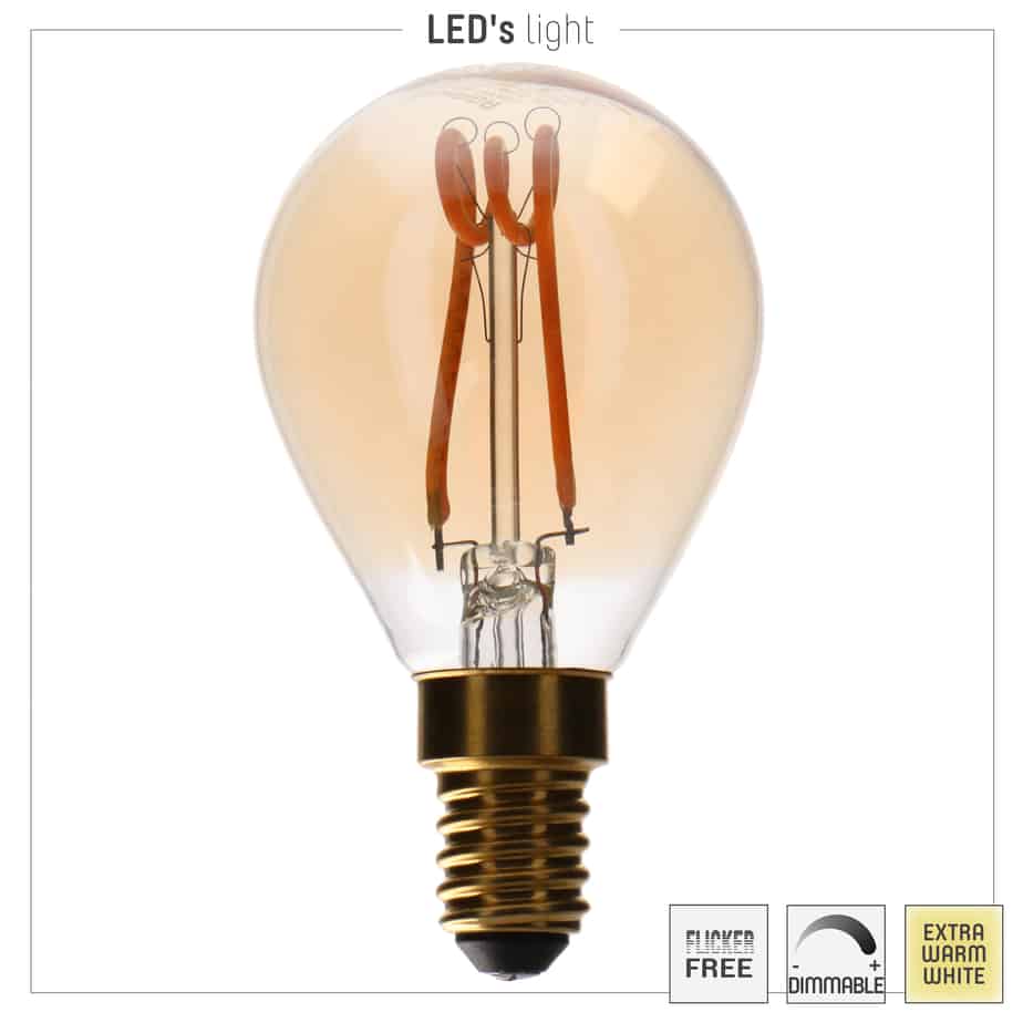600470 LEd's Light vintage E14