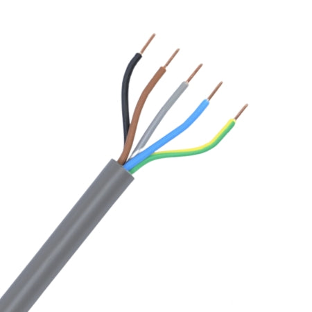 EBROM NYM-J 3 x 2,5 mm² - Mantekabel - Installatiekabel - Voor vochtige EBROM NYM-J 3 x 2,5 mm² - Mantekabel - Installatiekabel - Voor vochtige