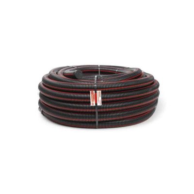 Kabelflex Schut- casing tube 75mm (50 meters) Flexible double-walled PE cable protection tube with pull wire