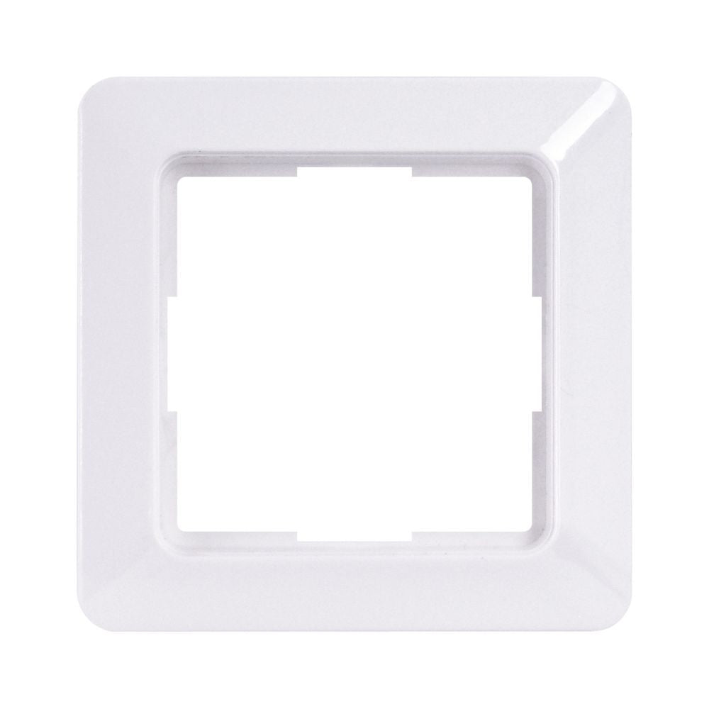 Cover frame Kopp single HK02 arctic white