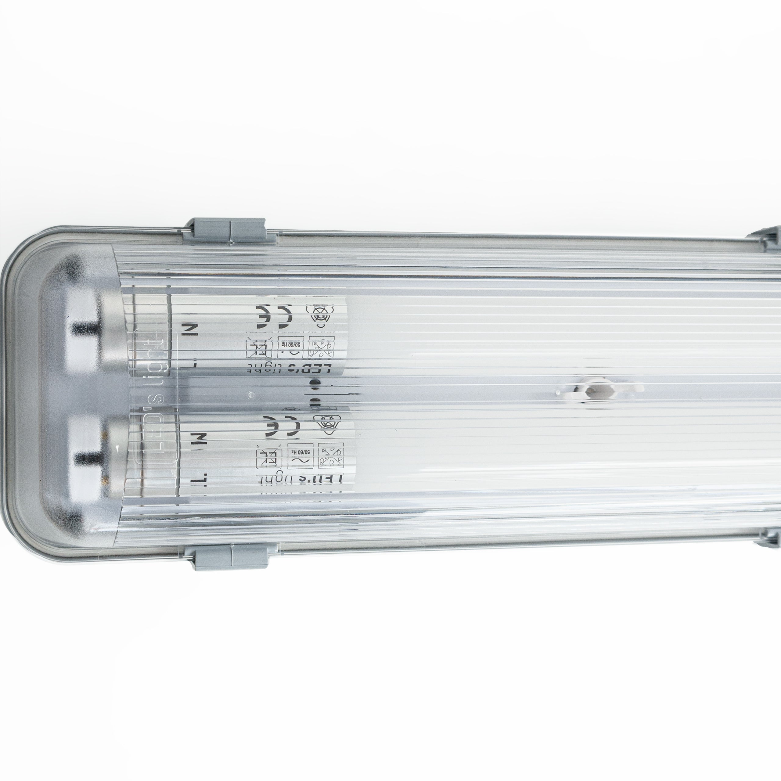 LED TL fixture with tubes IP65 IK08 120cm 4000K 4200lm