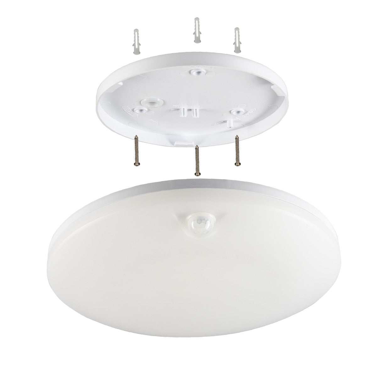 LED plafondlamp met bewegingssensor 3000K IP54 18W