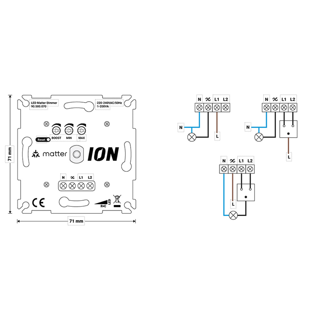 Ion LED LED controller 1 – 10 Volt