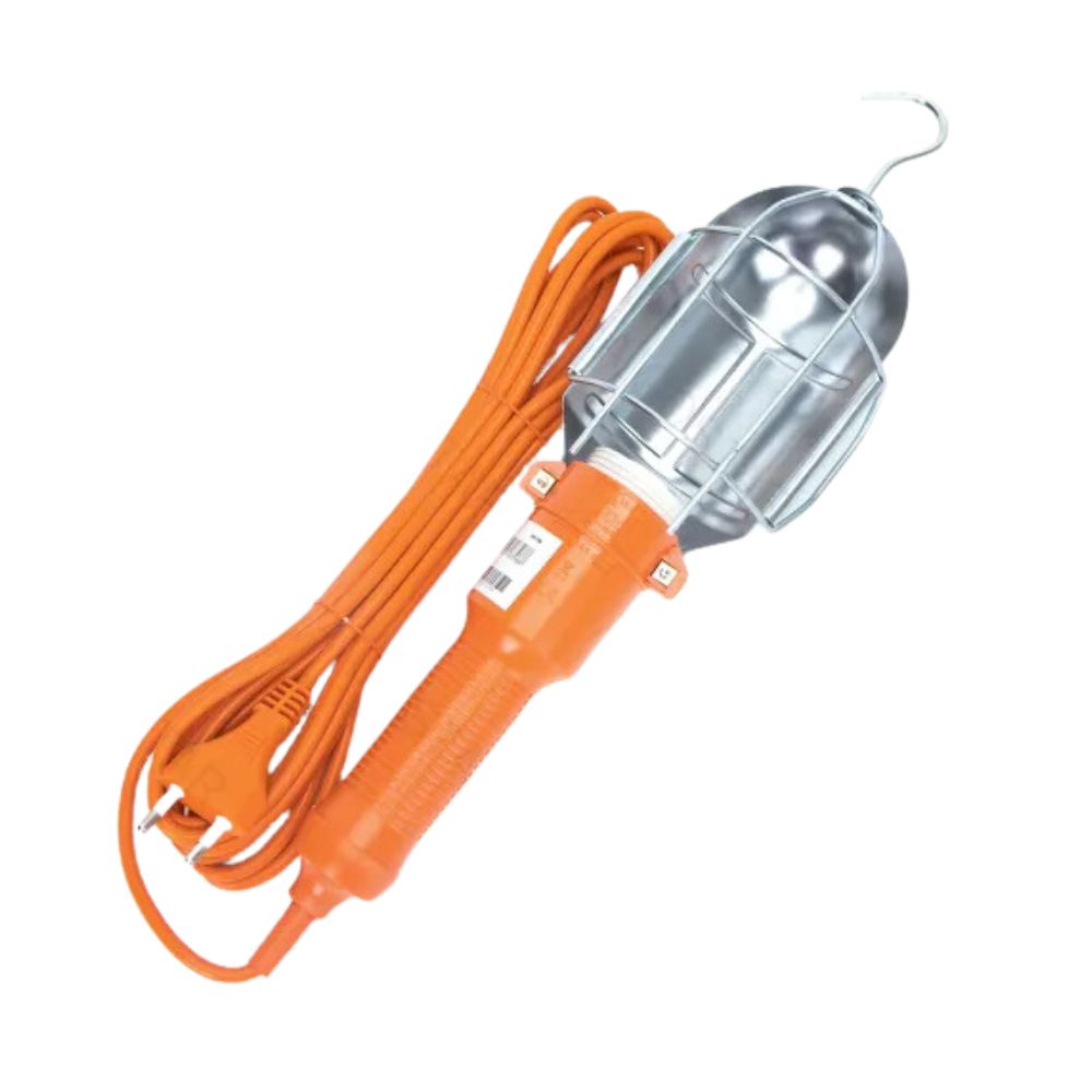 looplamp max 60W E27 5 meter kabel oranje exclusief lamp