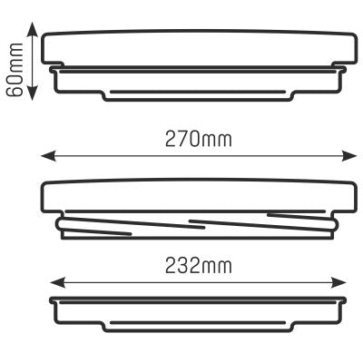 0810591 afmetingen lamp