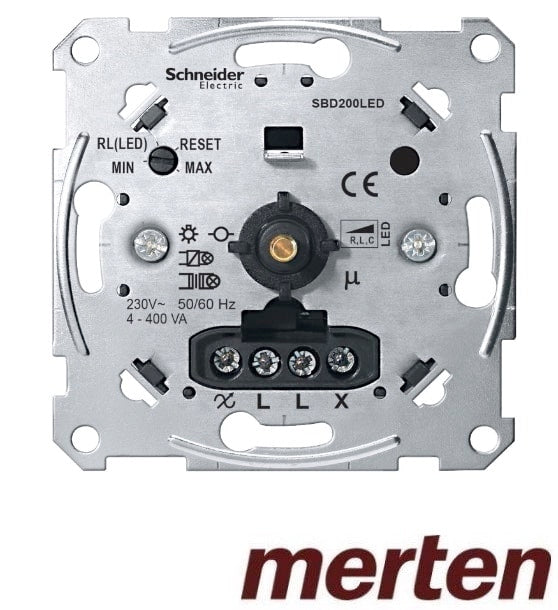 draaidimmer merten led 400W