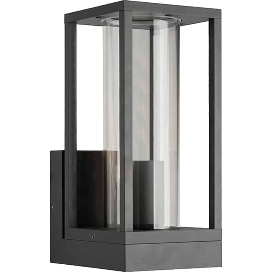 1000666 antraciet glazen buitenlamp