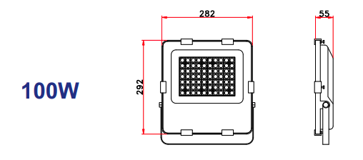 100w floodlight