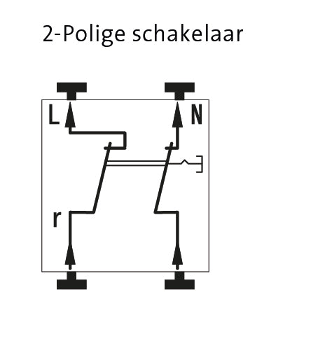 2-Polige schakelaar