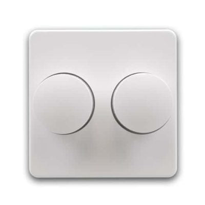 51201437 OPUS 55 Duo dimmer afdekplaat