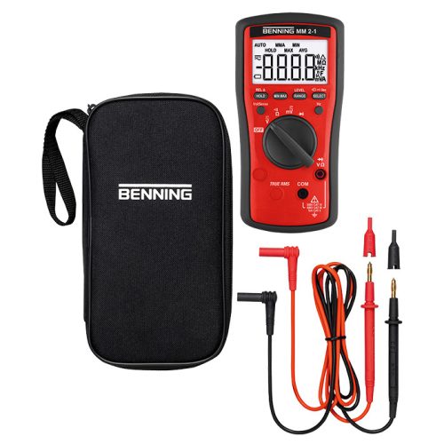 BenningMM 2-1 Digitale Multimeter TRUE RMS 044691