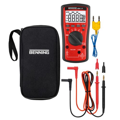 Benning MM 2-3 digitale multimeter TRUE RMS 044693