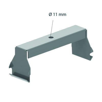 Bovenliggende ophangbeugel 100mm