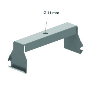 Bovenliggende ophangbeugel 150mm