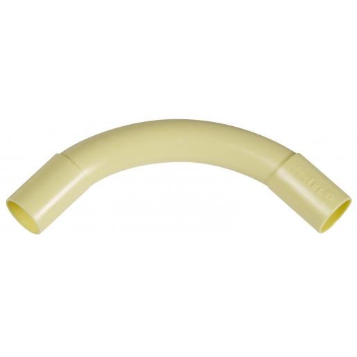 Crème PVC Bocht 19 mm