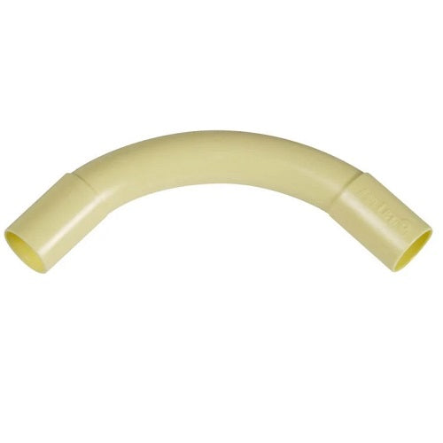 Crème PVC Bocht 25 mm Pipelife