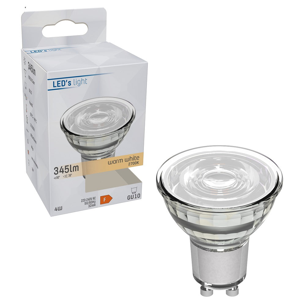 LED-spot GU10 2700K 4W 345lm