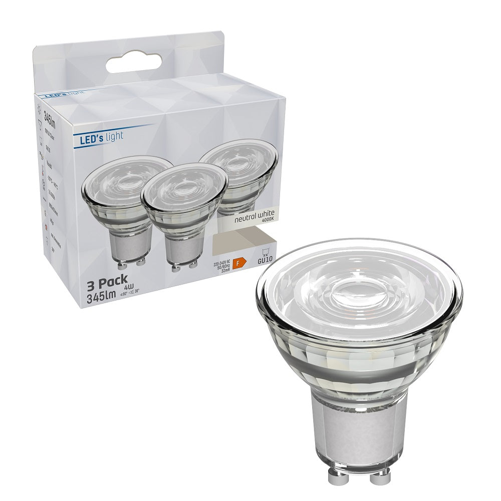 LED-spot GU10 (voordeelpak)