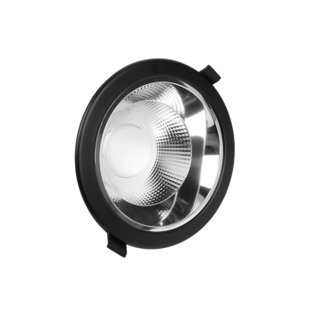 Led downlight zwart reflector IP22 dimbaar CCT