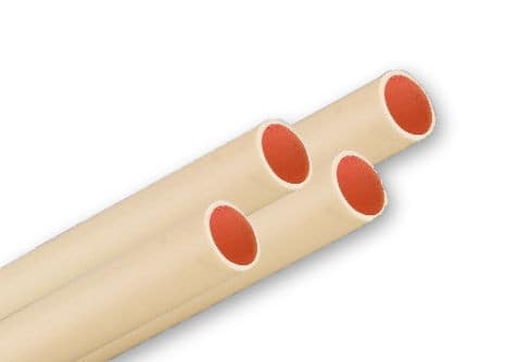 PVC buis 25mm creme Pipelife