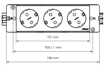 afmetingen EVOline 3 voudig