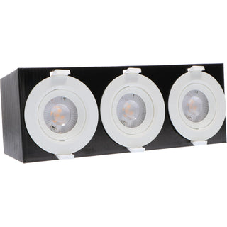 Spotjes 3-pack 5W 360lm 2700K Ø68mm Dimbaar