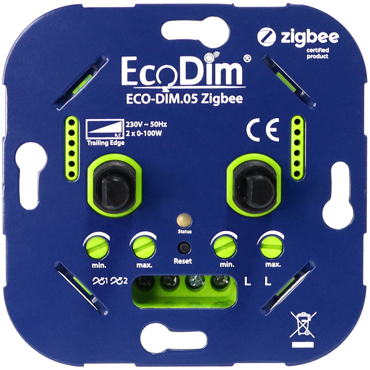 Universele duo Led dimmer ECO-DIM.05 Zigbee