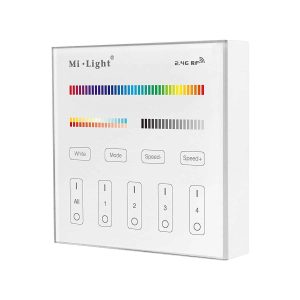 Milight 4-zone wandbediening RGB+CCT B04